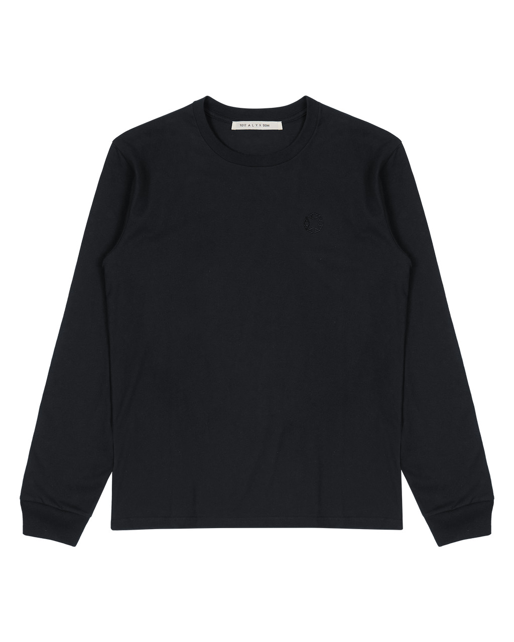 BLACK LONG SLEEVE T-SHIRT - 1