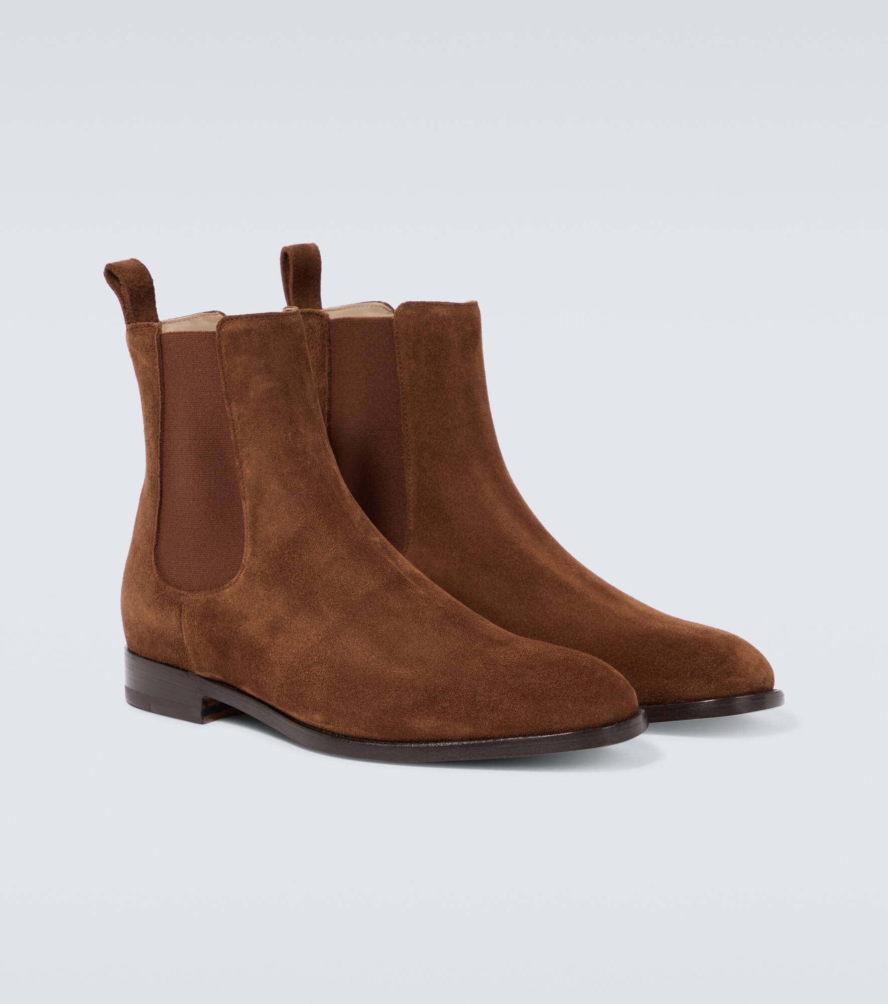 Delsa suede Chelsea boots - 5