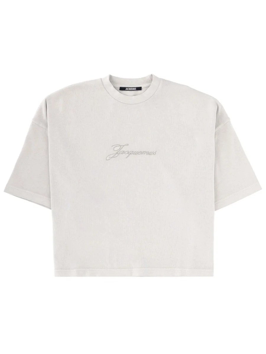 THE COTTON T-SHIRT WITH LOGO - 1