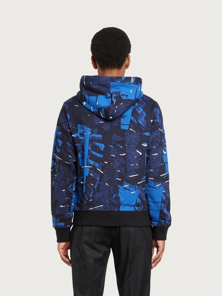 PALME PRINT HOODIE - 3