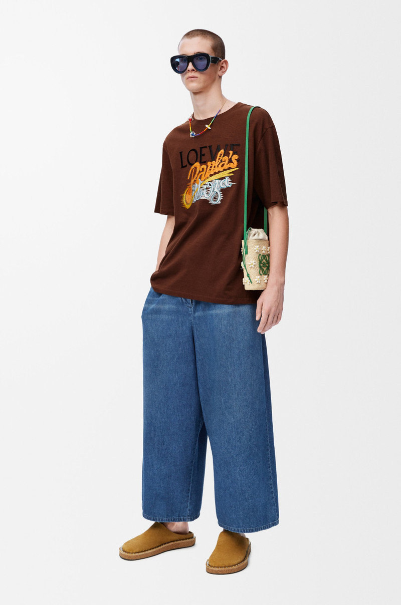Loewe Loose fit T-shirt in cotton outlook