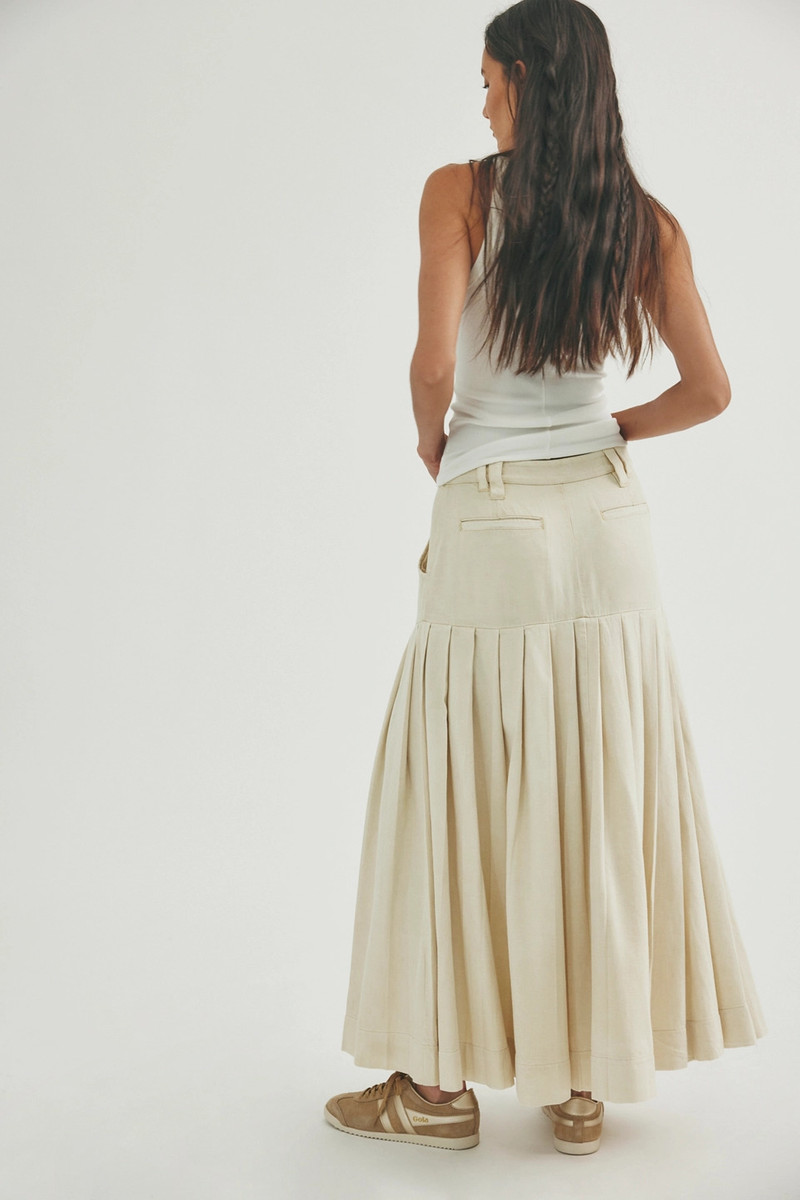 53rd Street Chino Maxi Skirt 3