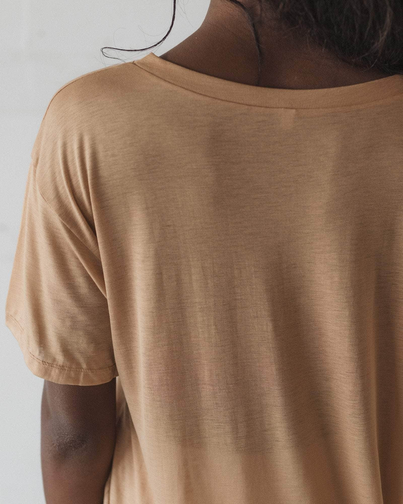 Loose Tee Shirt - Bamboo Lyocell - 5