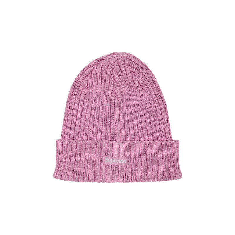 Supreme Overdyed Beanie 'Pink' - 1
