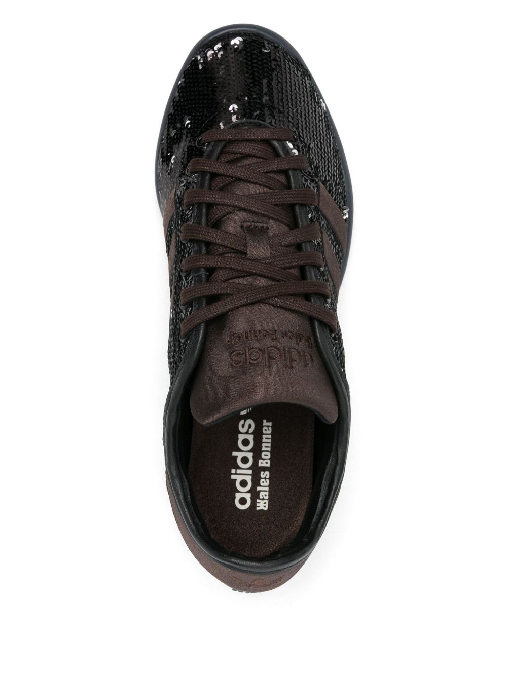 sequin-embellished sneakers - 4