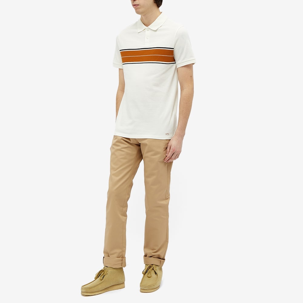 A.P.C. Ruben Stripe Polo - 7