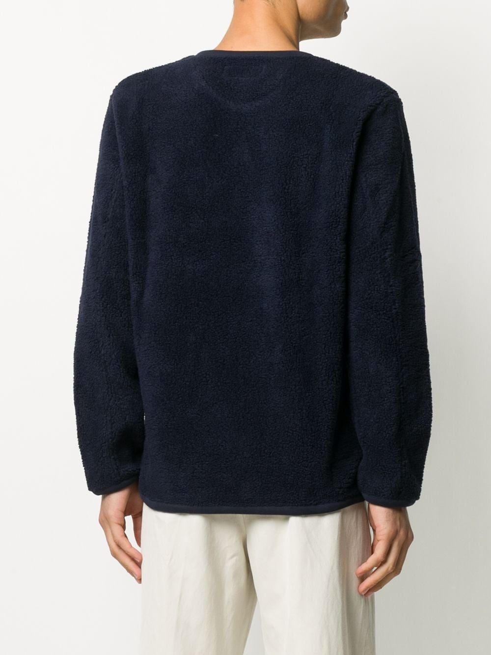 fleece crewneck jumper - 4