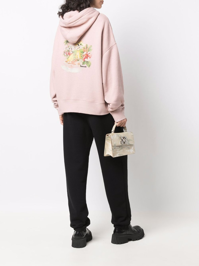 x 8 Moncler tropical motif hoodie 3