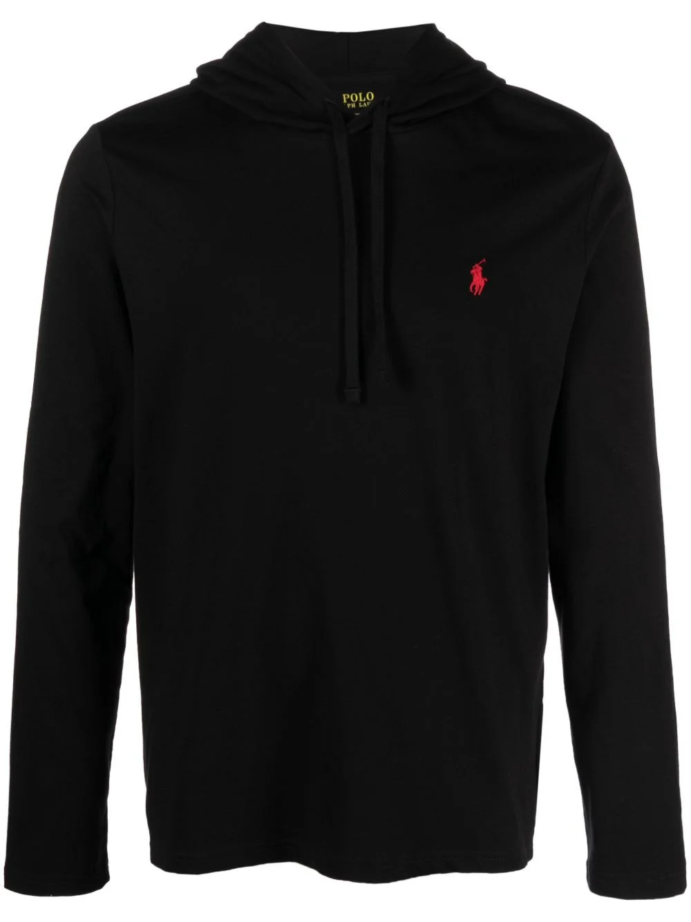 Polo Pony-embroidered cotton hoodie - 1