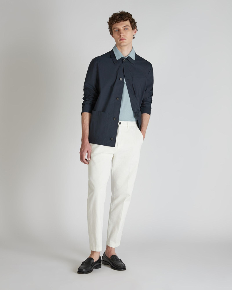 Cotton and technical fabric shirt 5