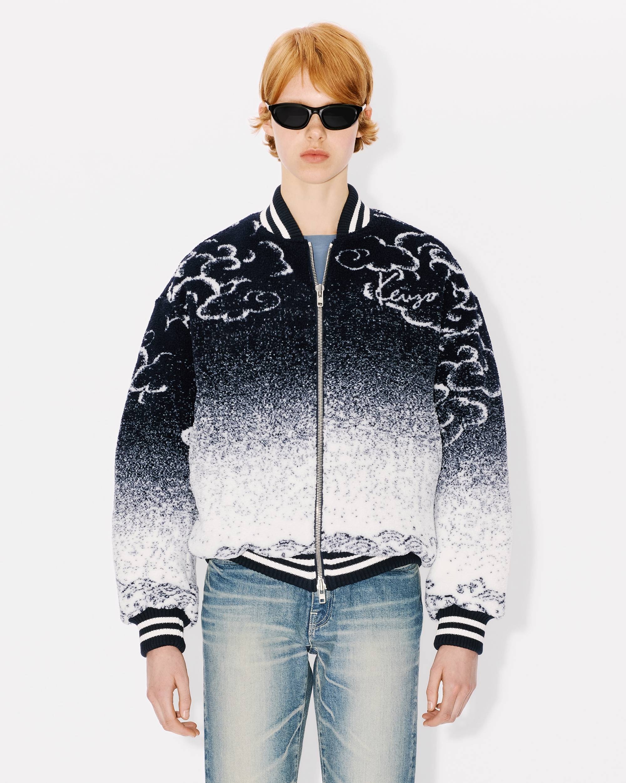 KENZO 'KENZO Cloud Tiger' genderless bomber jacket | REVERSIBLE