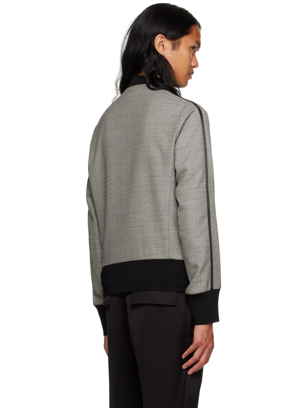 Gray Nº 13 Bomber Jacket - 3