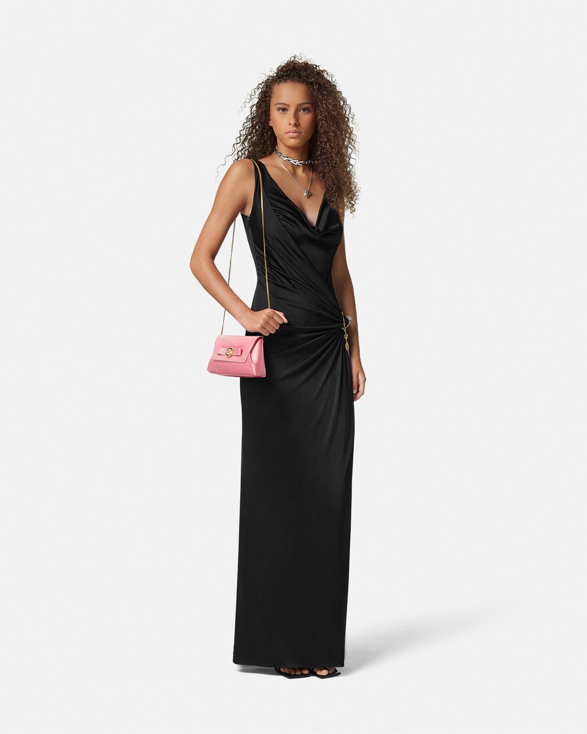 Crystal Gianni Ribbon Clutch - 4