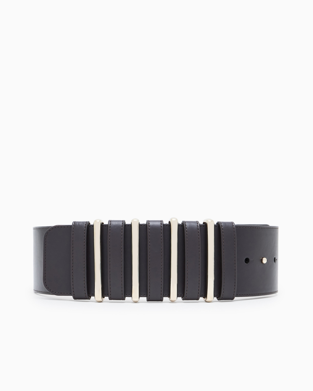 SMOOTH CALFSKIN WIDE BELT - 3
