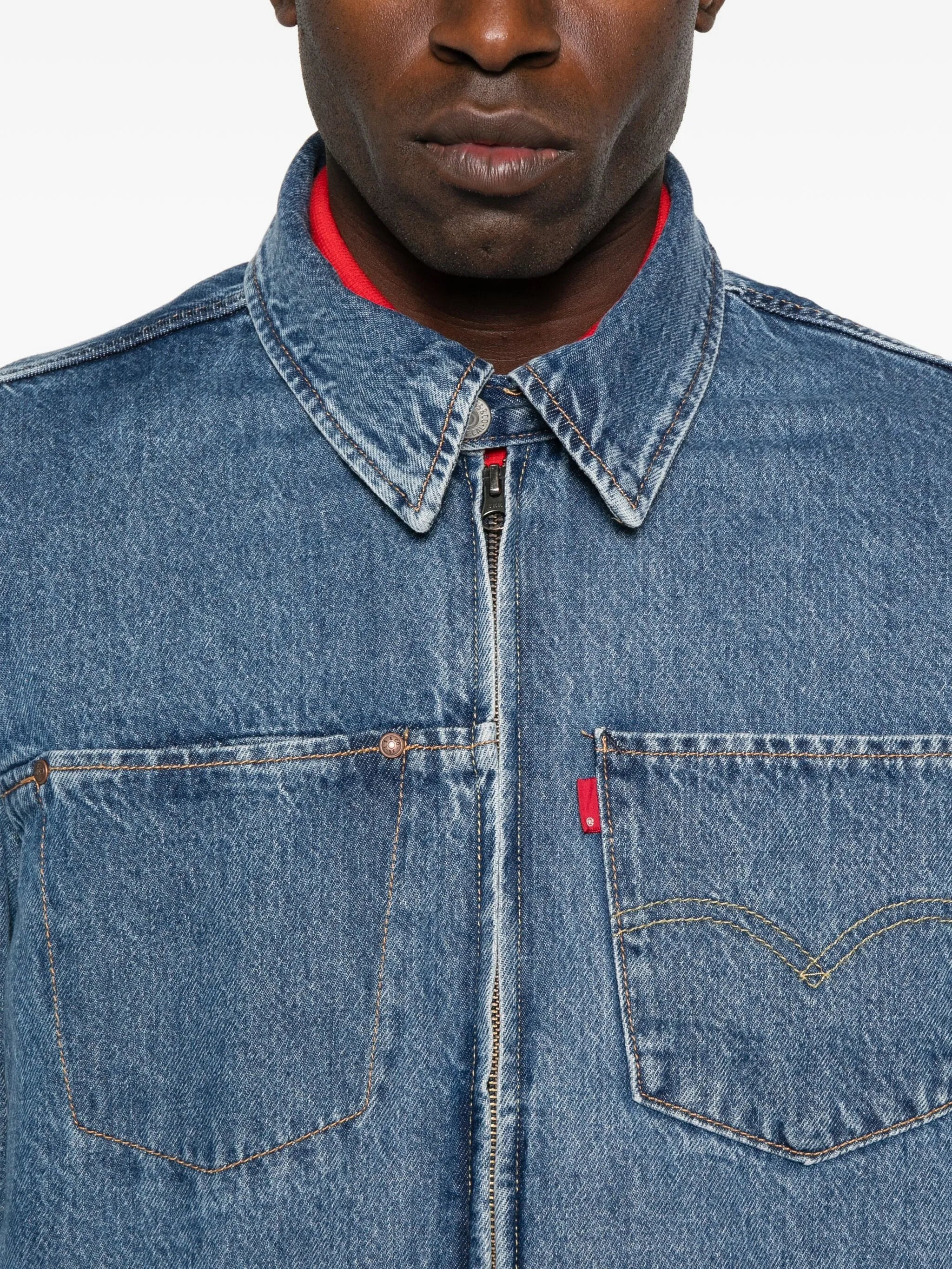 Levi's Zip-front Denim Jacket - 4