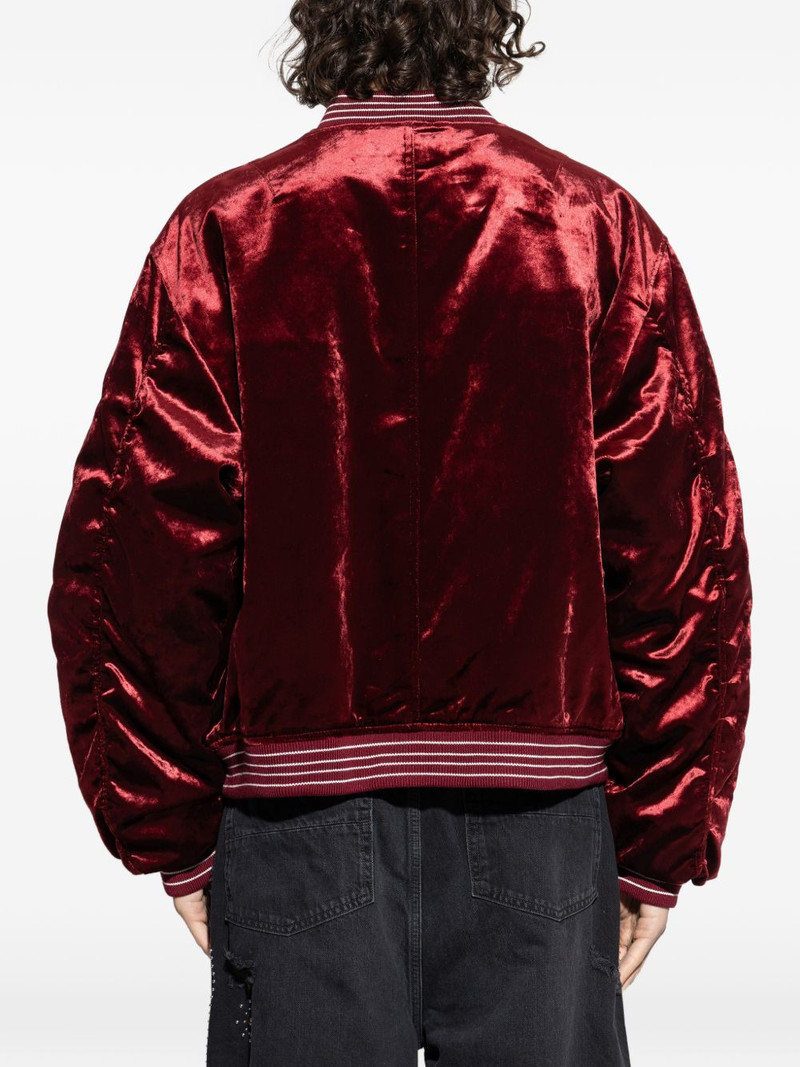 bone detail bomber jacket 4
