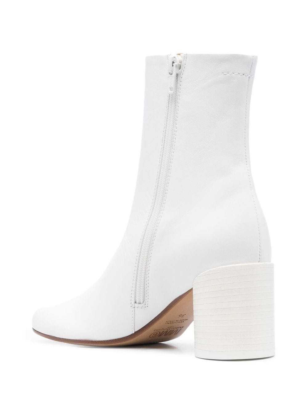 MM6 70mm heeled boots - 3
