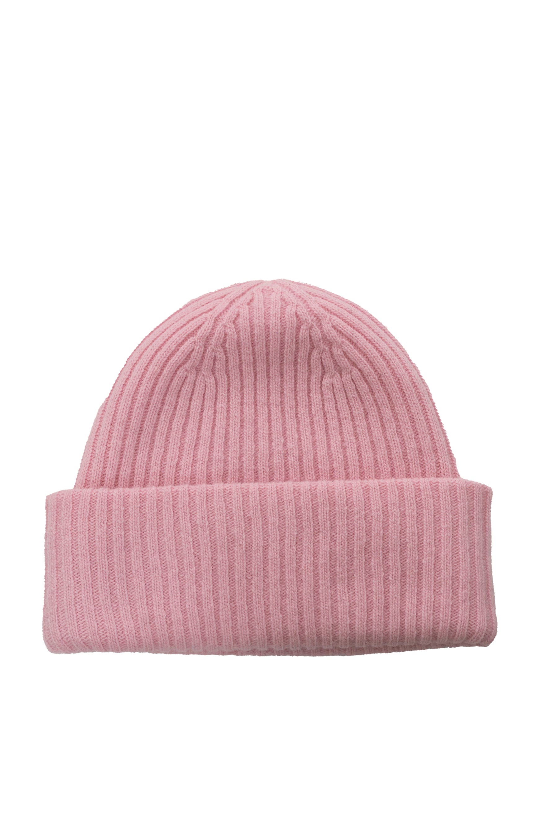 LIGHT PINK LOGO PATCHED KNIT BEANIE / L.PNK - 2