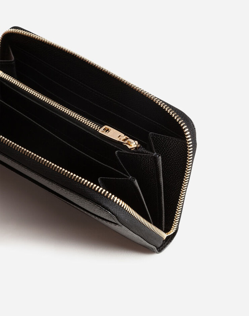 Dauphine calfskin zip around wallet 4