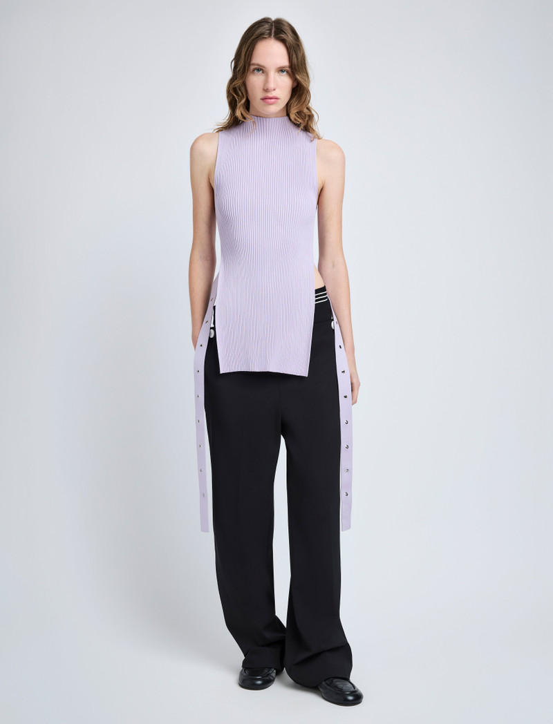 Proenza Schouler Rita Top in Rib Knit outlook