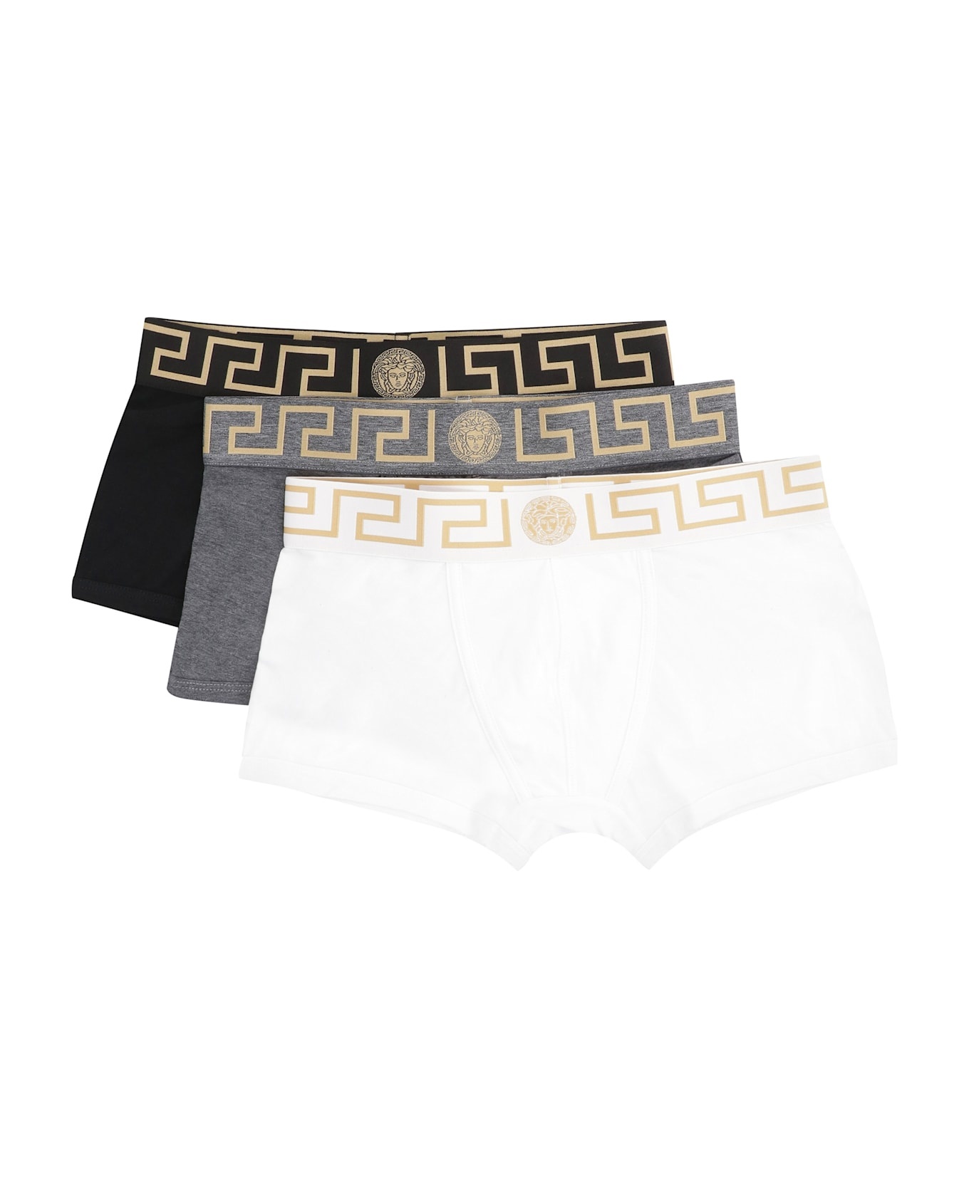 Set Of Three Cotton Boxers - 1