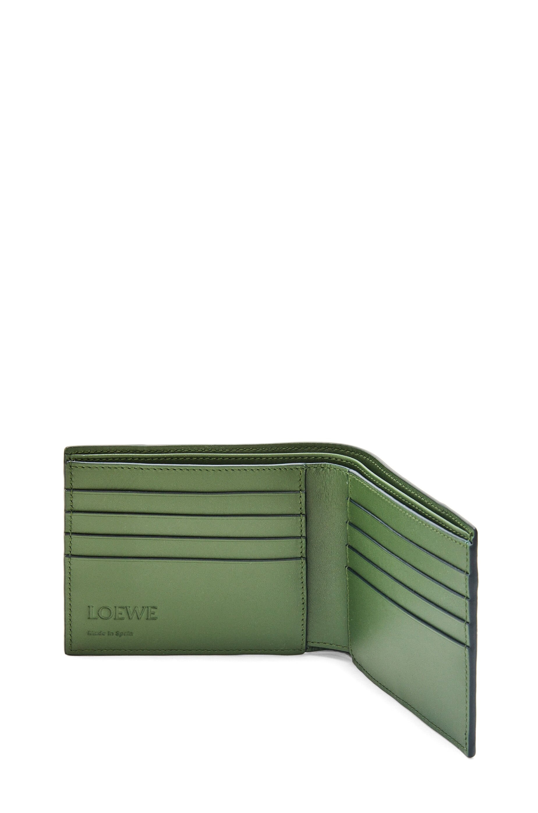 Puzzle bifold wallet in classic calfskin - 3