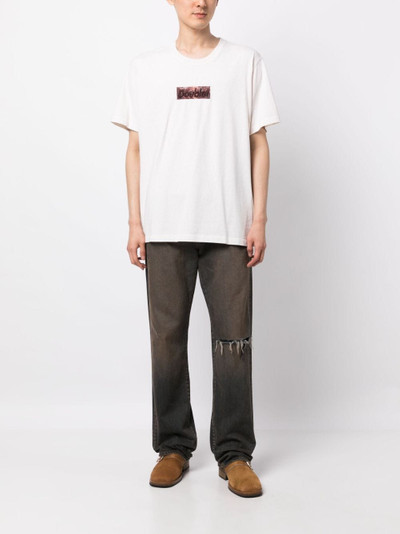 doublet logo-patch cotton T-shirt outlook