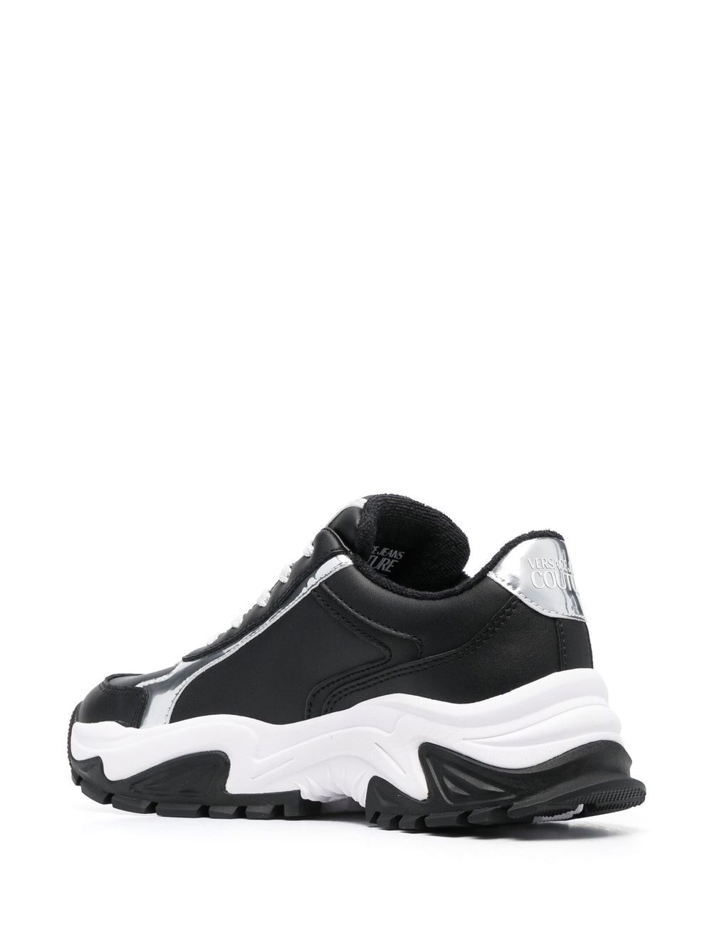 lo-top logo print sneakers - 3