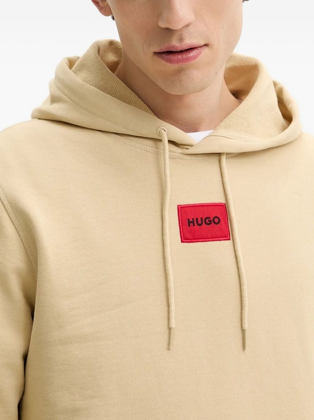 logo-patch hoodie - 3