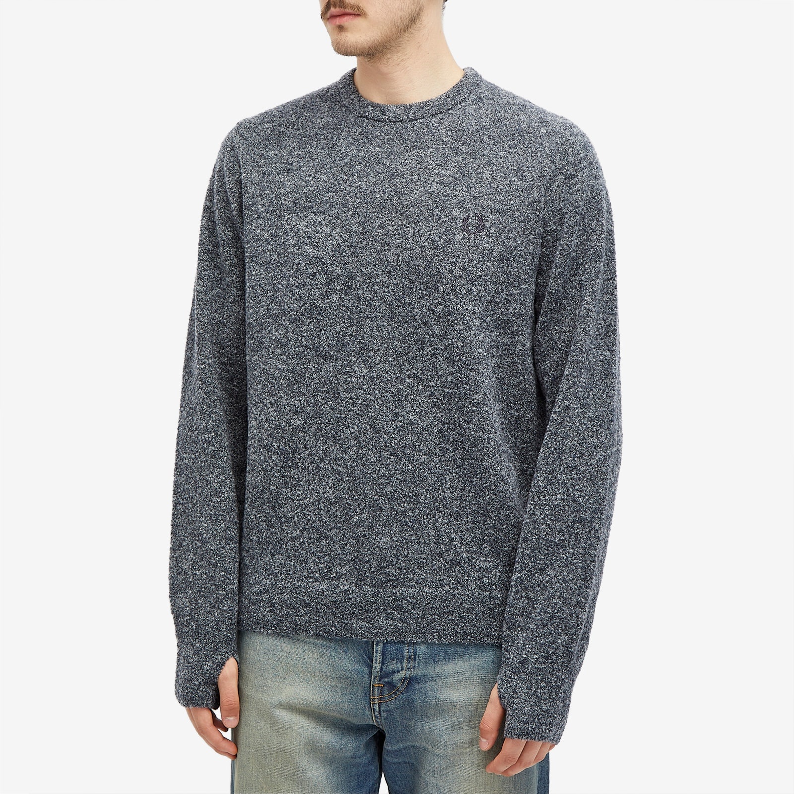 Fred Perry Boucle Crew Sweatshirt - 2