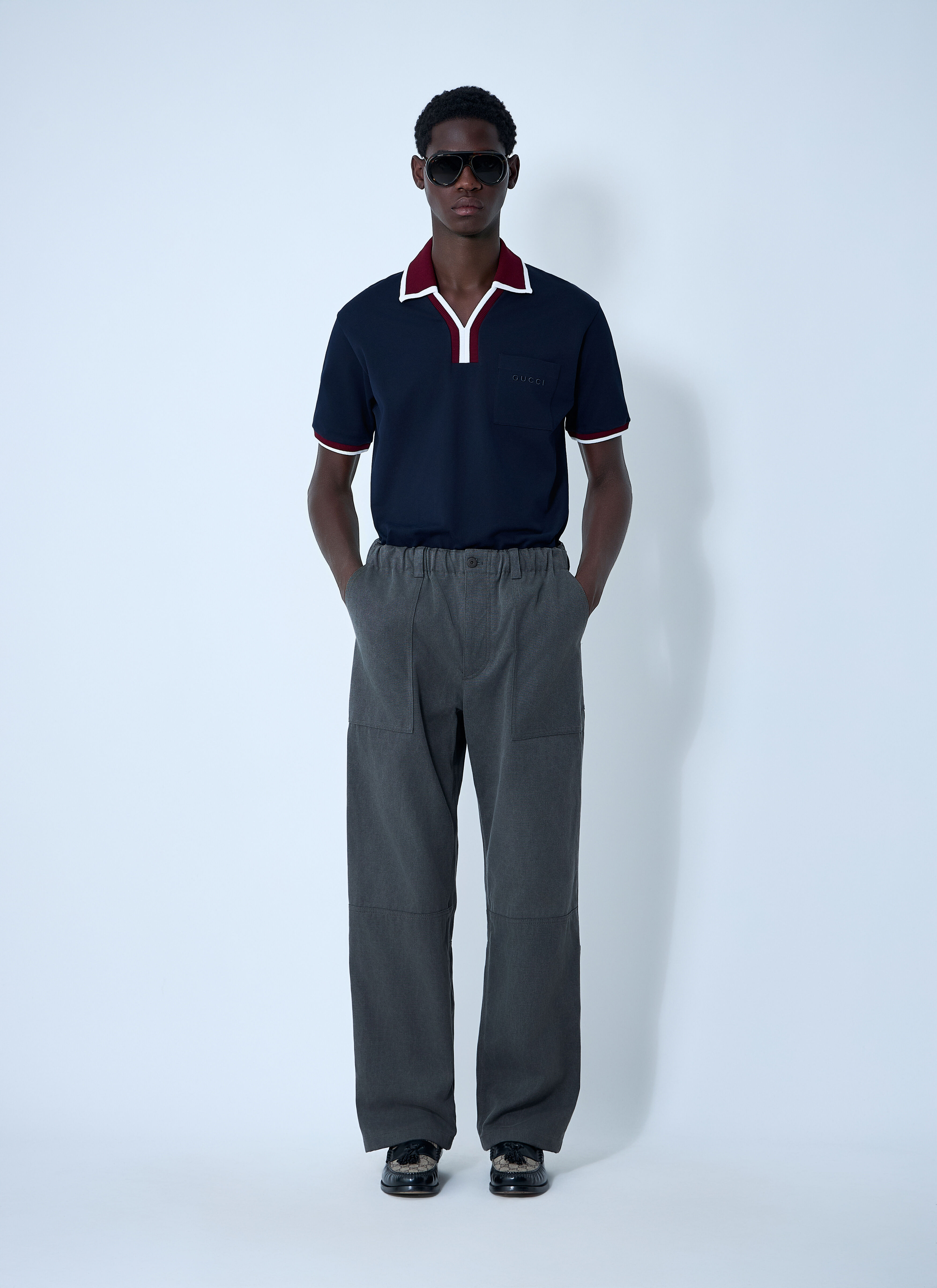 Faded Canvas Pants - 2