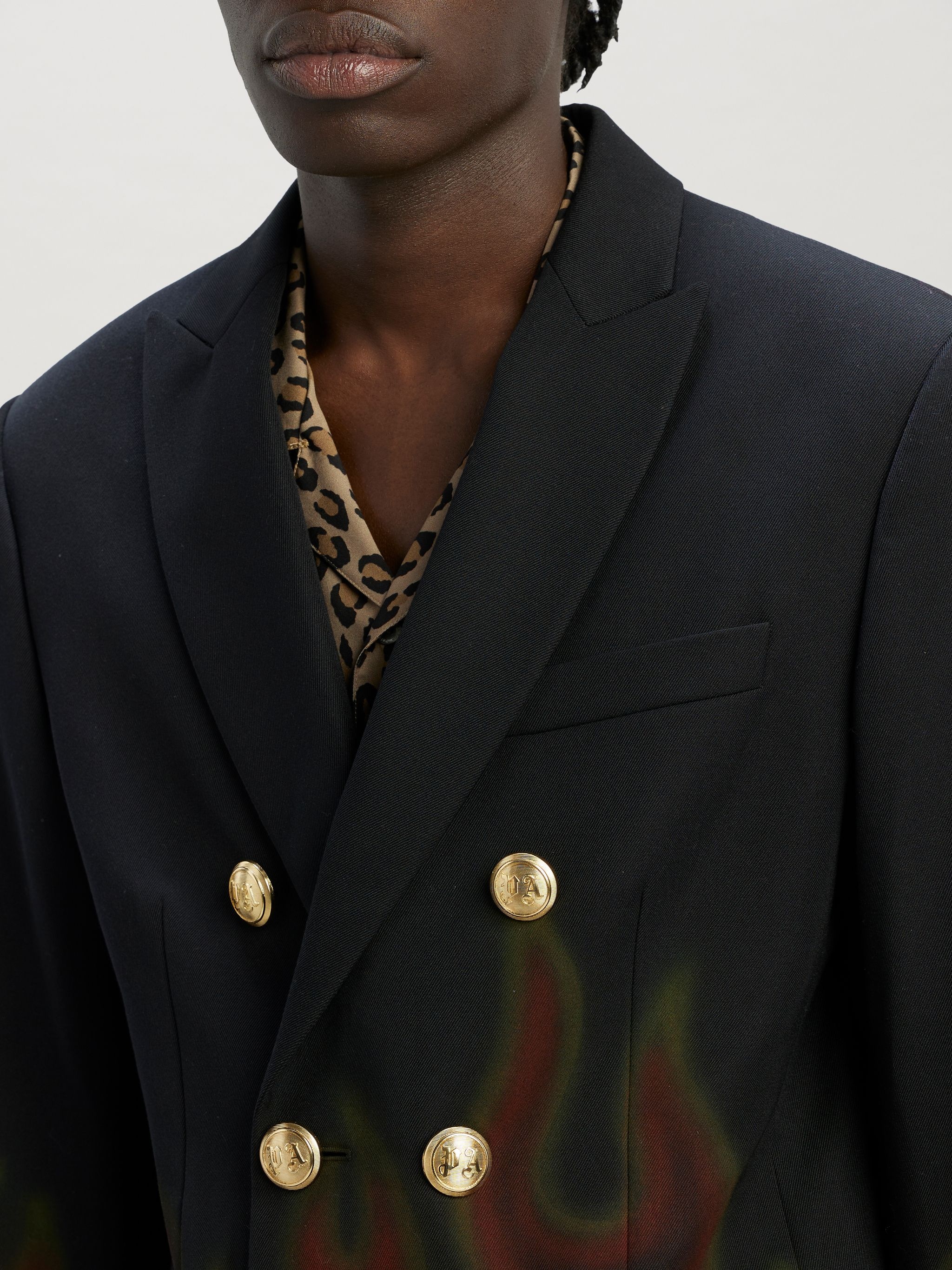 BURNING DOUBLEBREAST BLAZER - 6