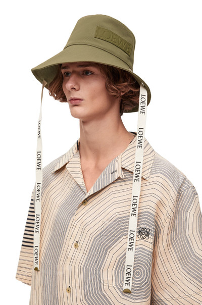 Loewe Fisherman hat in canvas outlook