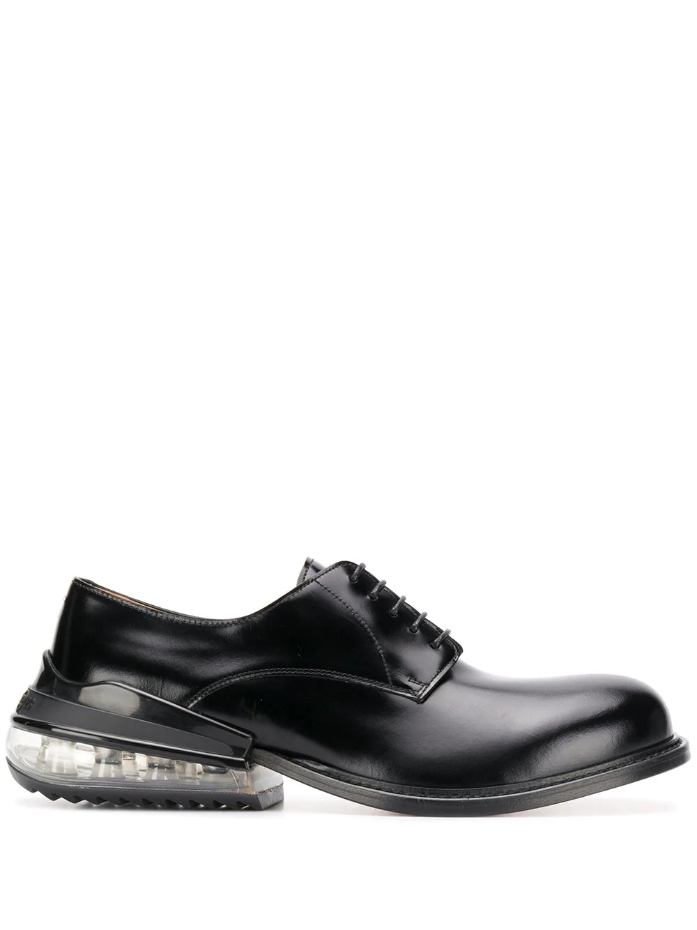 clear heel Derby shoes - 1