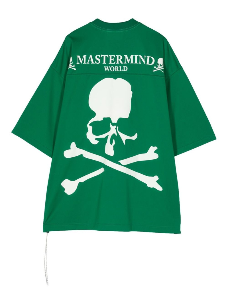 MASTERMIND WORLD logo-print crew-neck T-shirt outlook