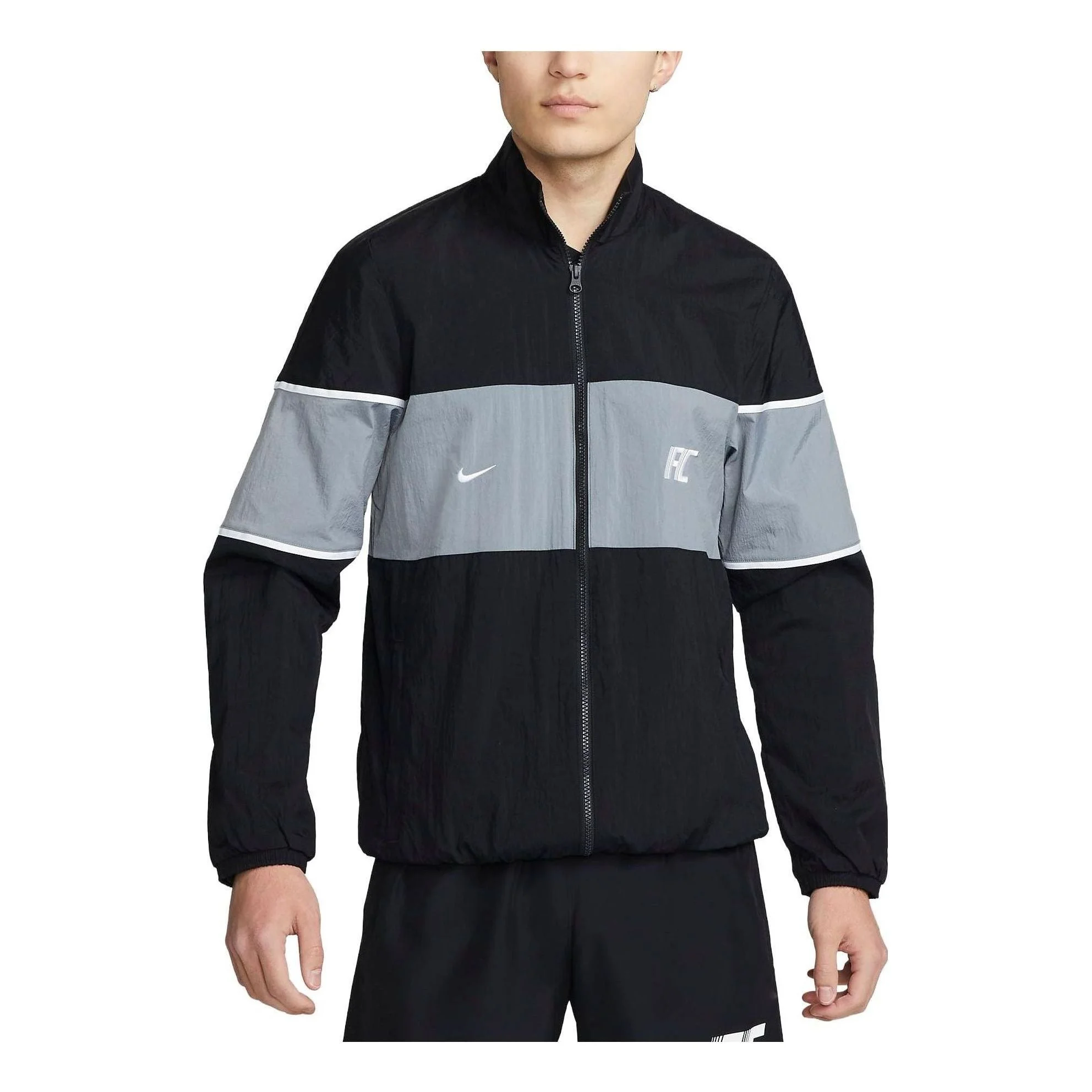 Nike Repel F.C. Soccer Track Jacket 'Black' DV9774-010 - 1