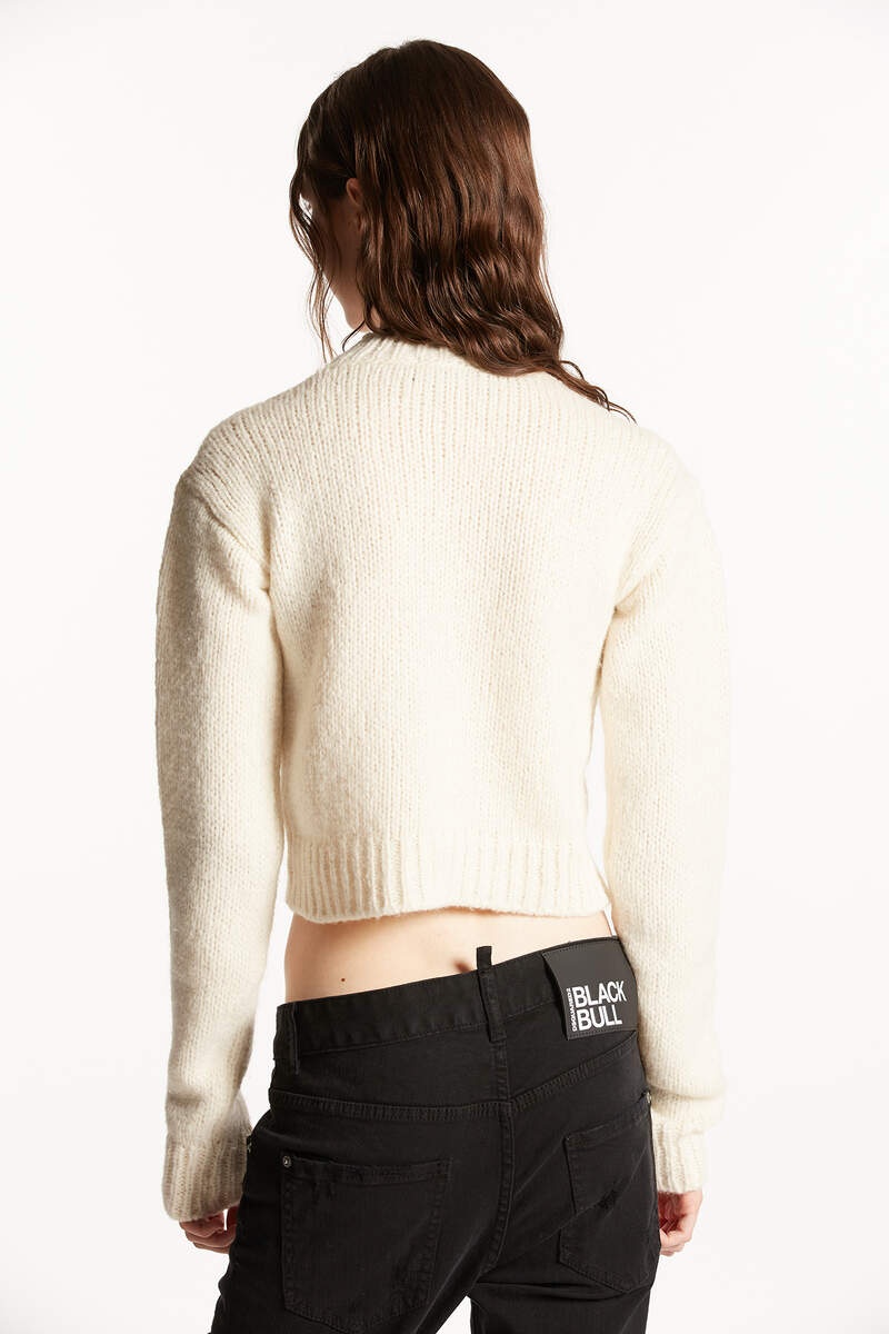 FLOWER JACQUARD KNIT - 2