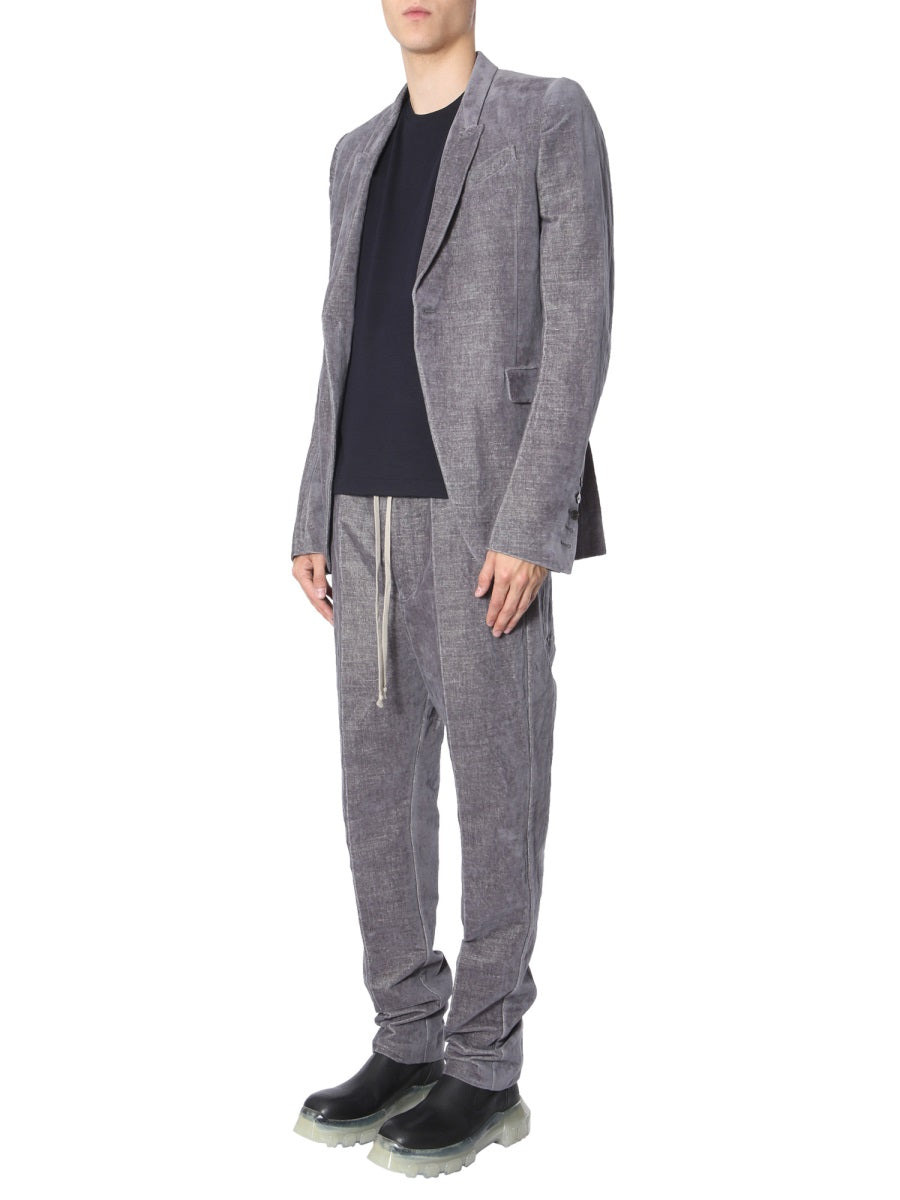 Rick Owens Men Single-Breasted Jacket - 3
