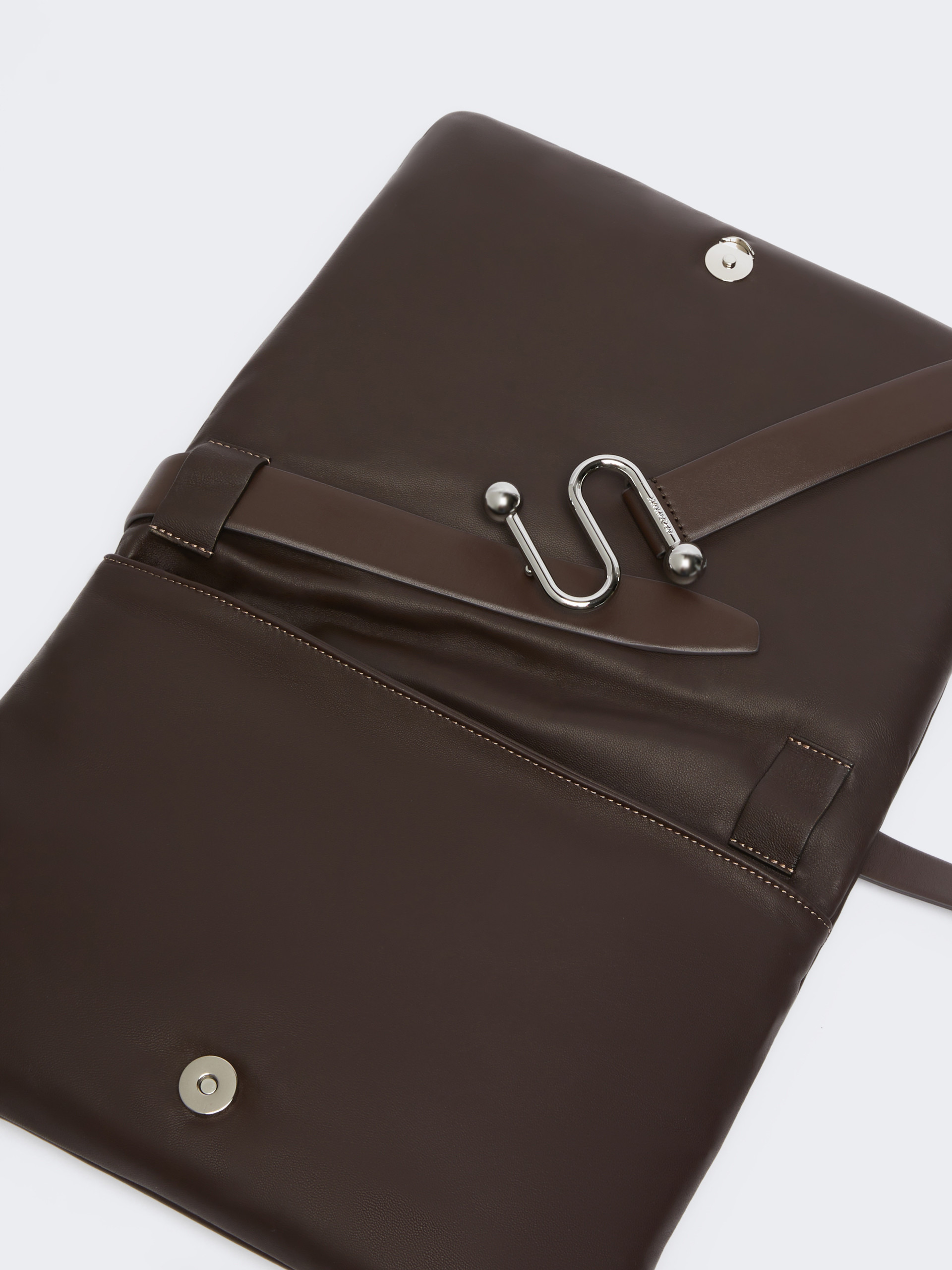 SOFFY Padded nappa-leather envelope bag - 5