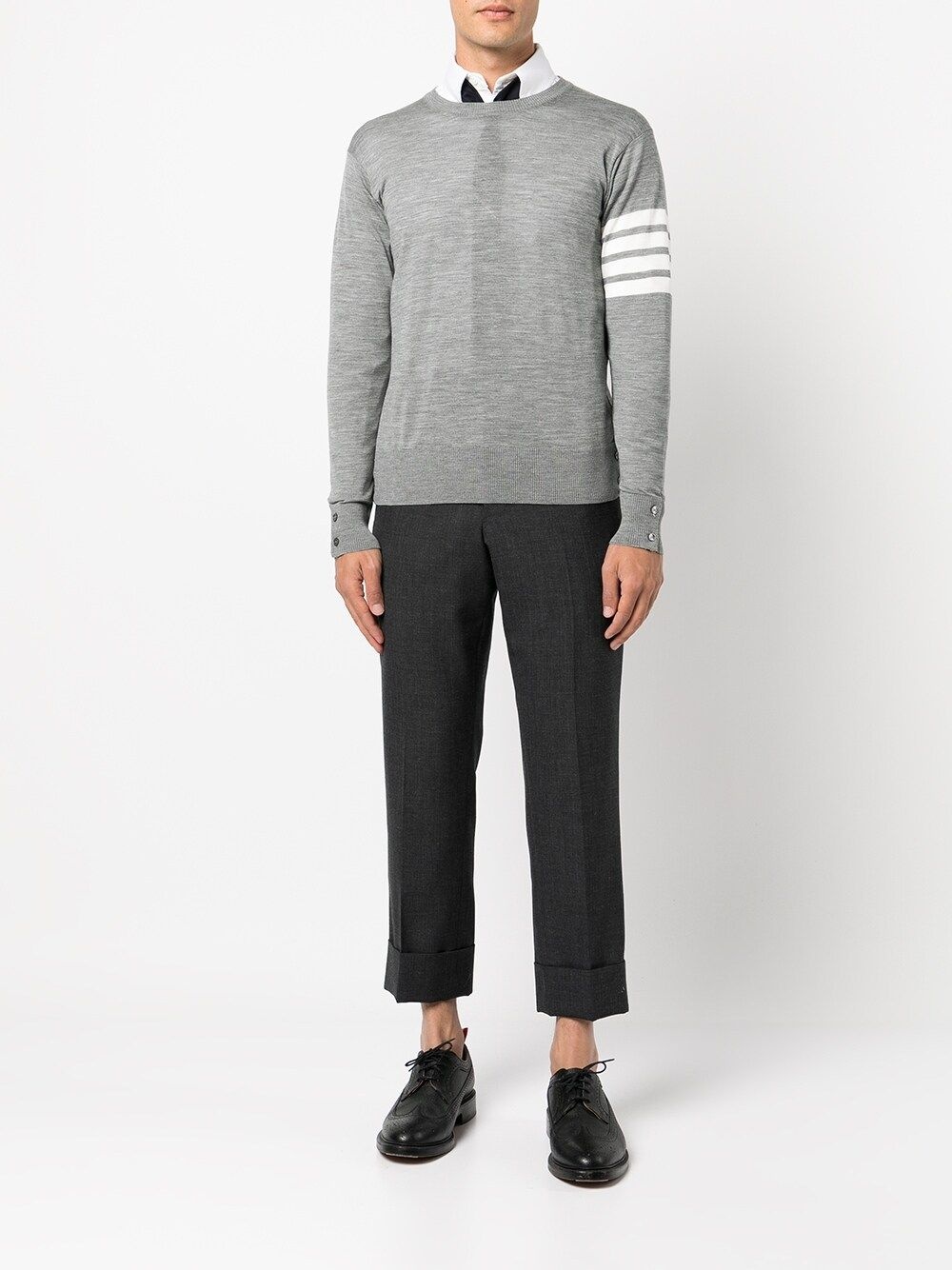 4-Bar crew neck jumper - 2