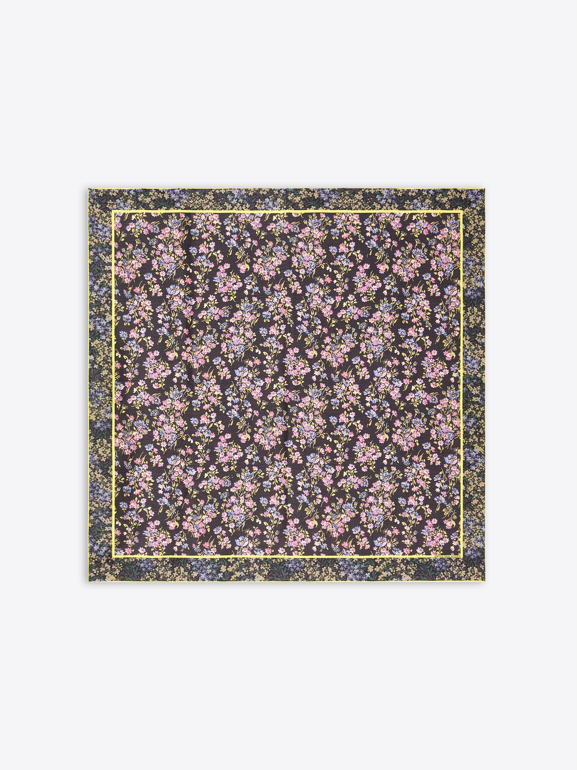 SILK SQUARE SCARF - 1