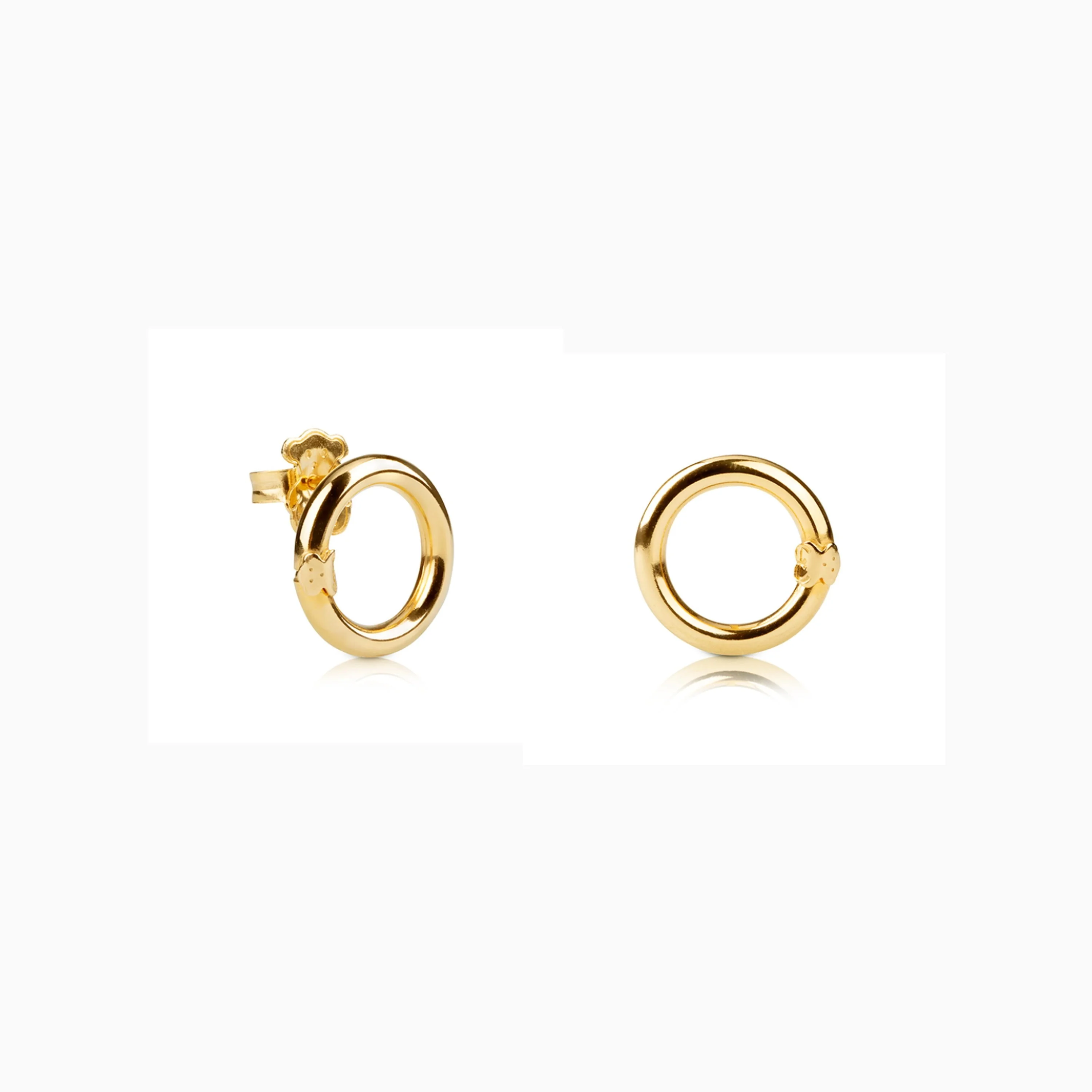 18K gold vermeil Hold Earrings - 1