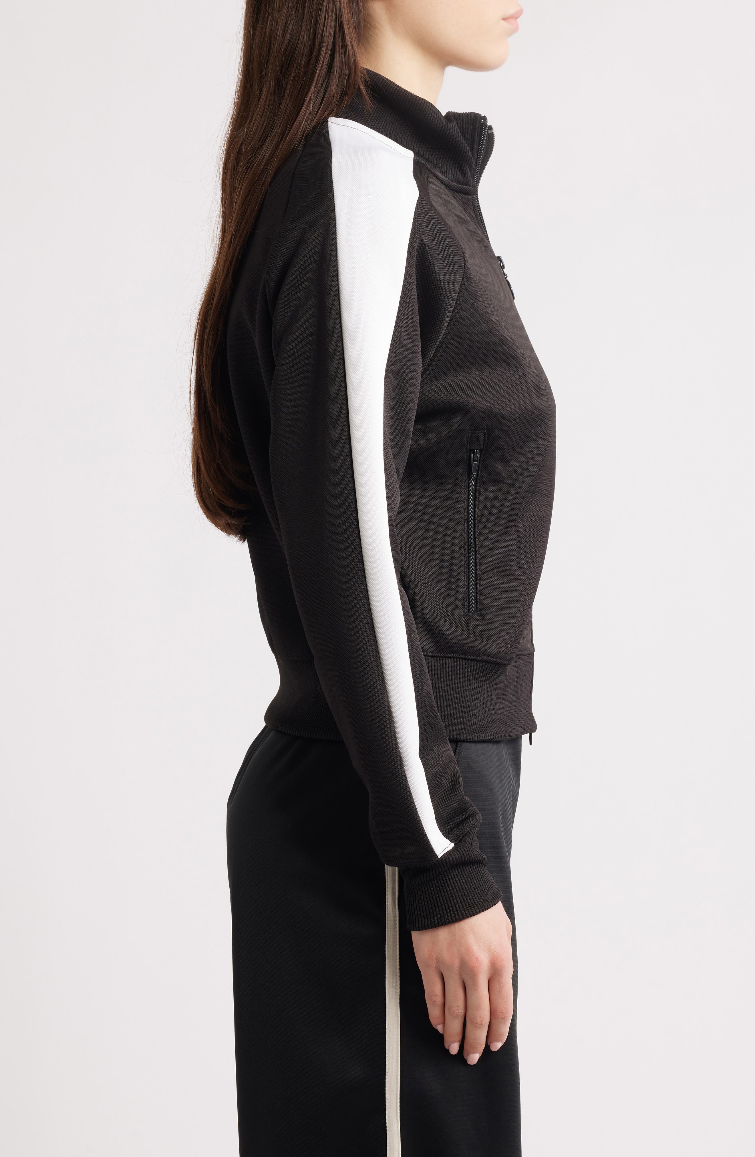 PUMA T7 Always On Crop Track Jacket in Puma Black at Nordstrom - 3