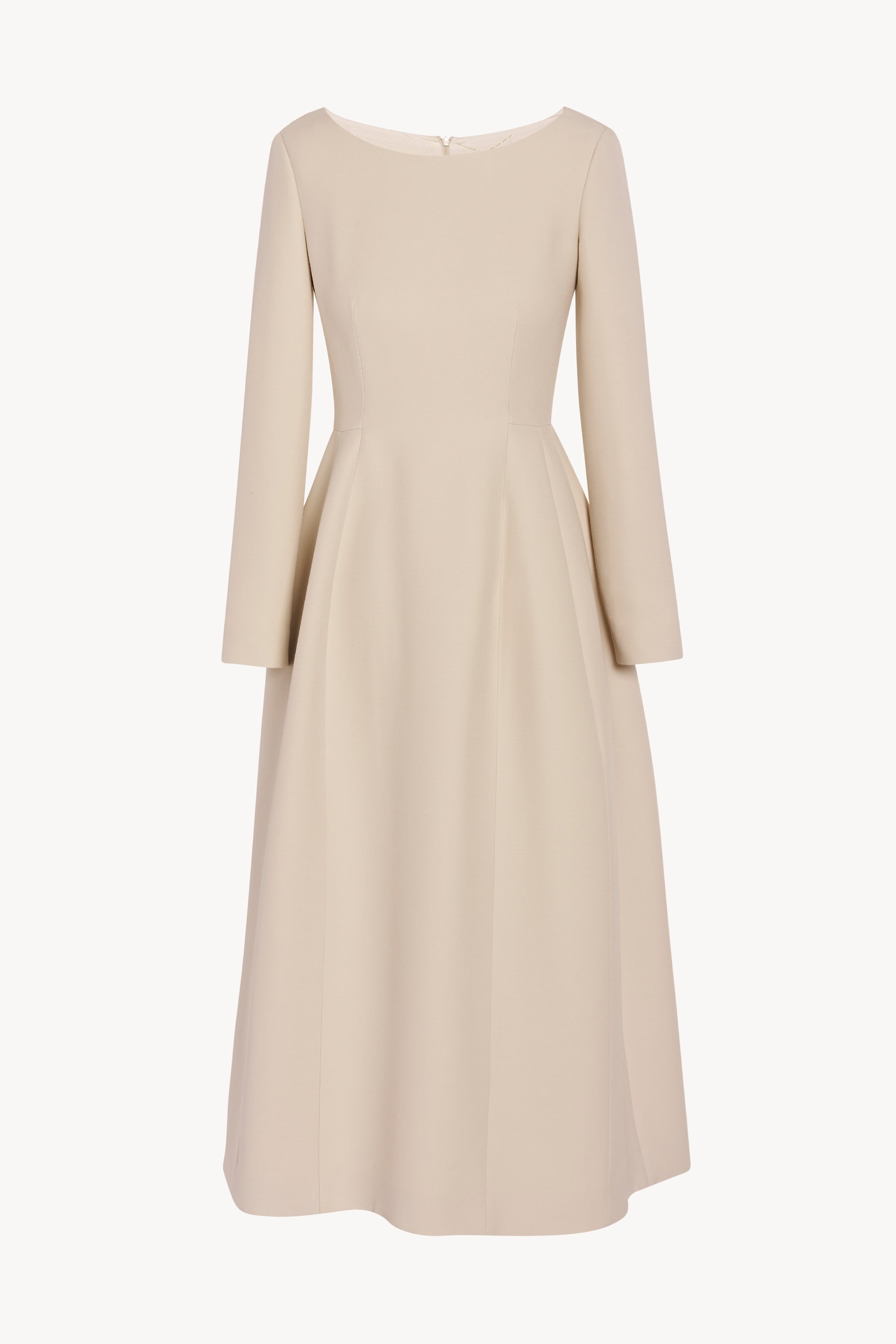 Lilibet Dress in Wool and Silk - 1