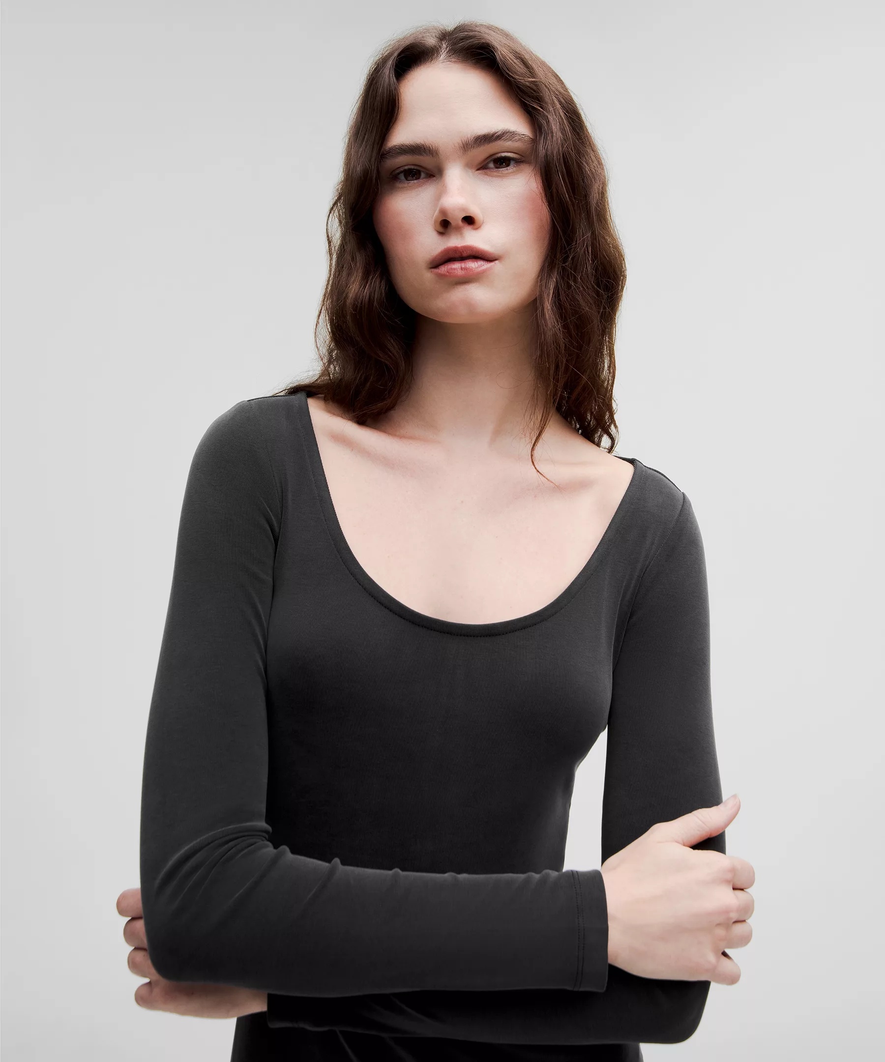 Drapey Softstreme Long-Sleeve Maxi Dress - 4
