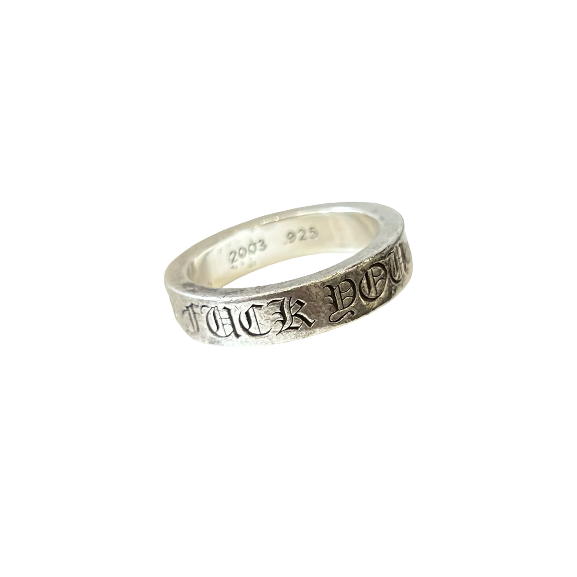 Chrome Hearts ‘Fuck You’ Spacer 11/11.5 - 1