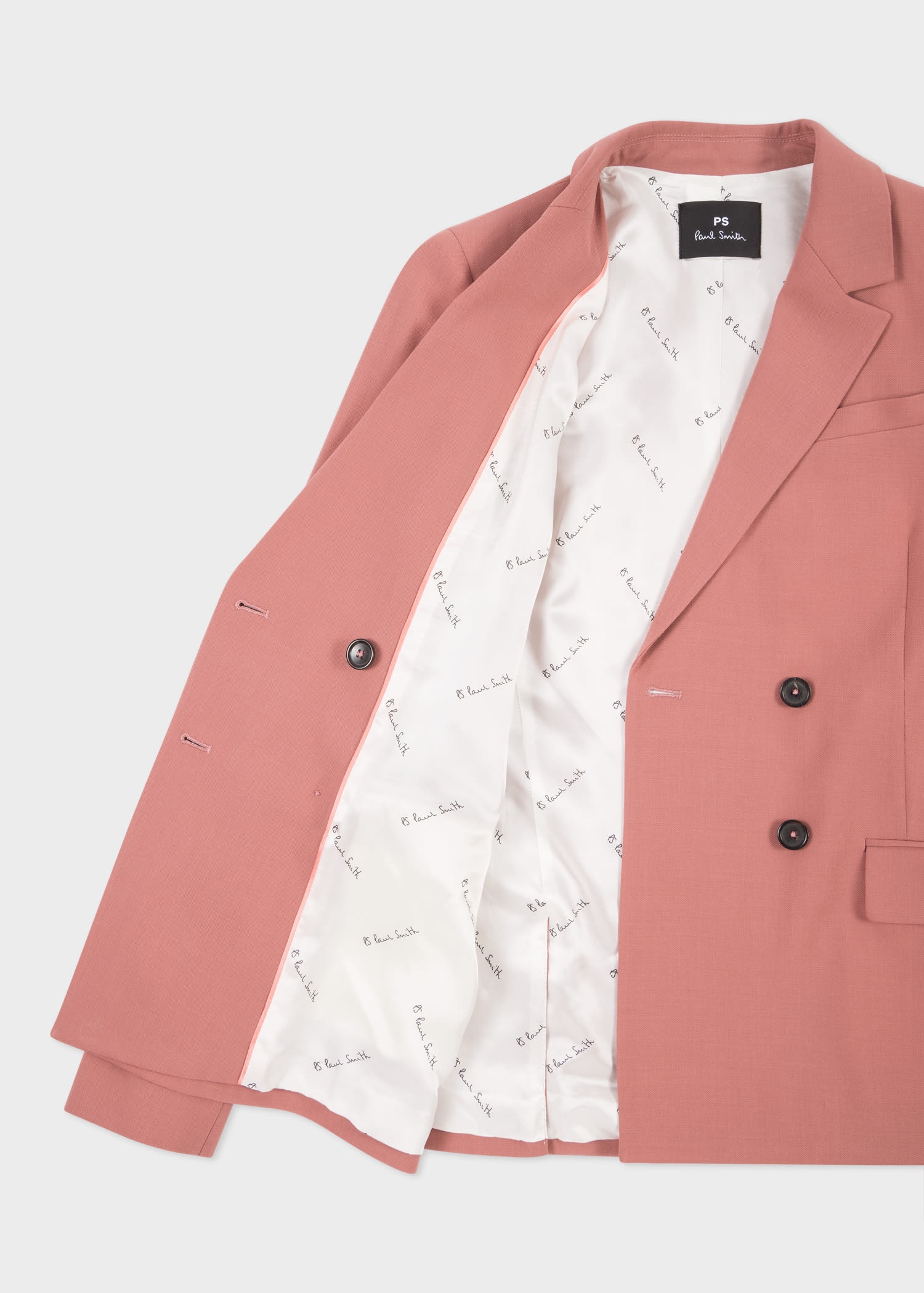Wool-Hopsack Double-Breasted Blazer - 4