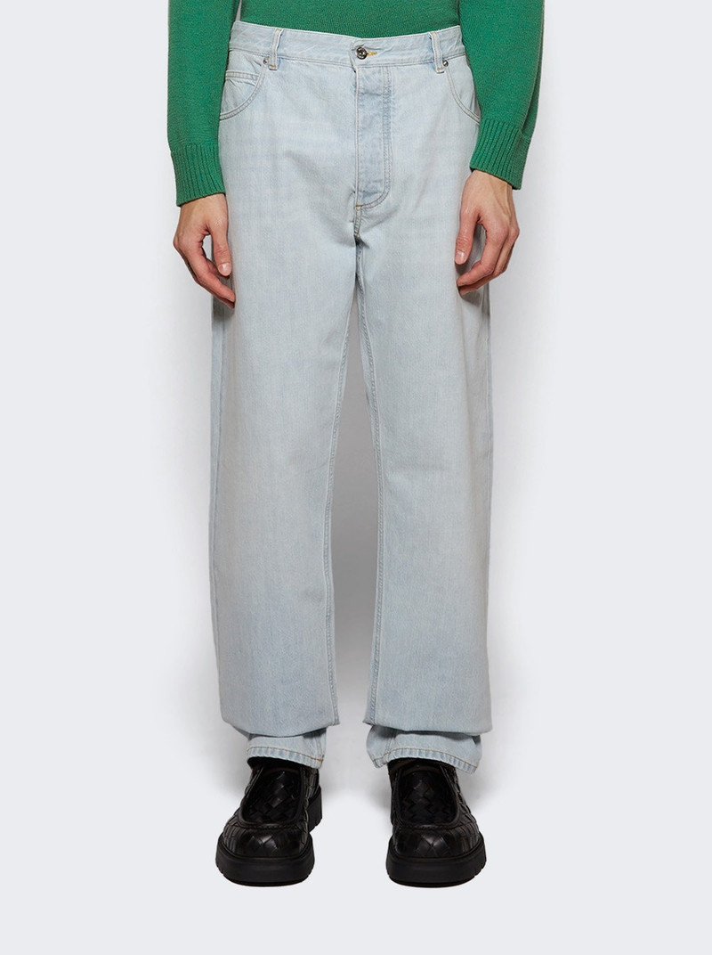 Bottega Veneta Trousers Light Blue outlook