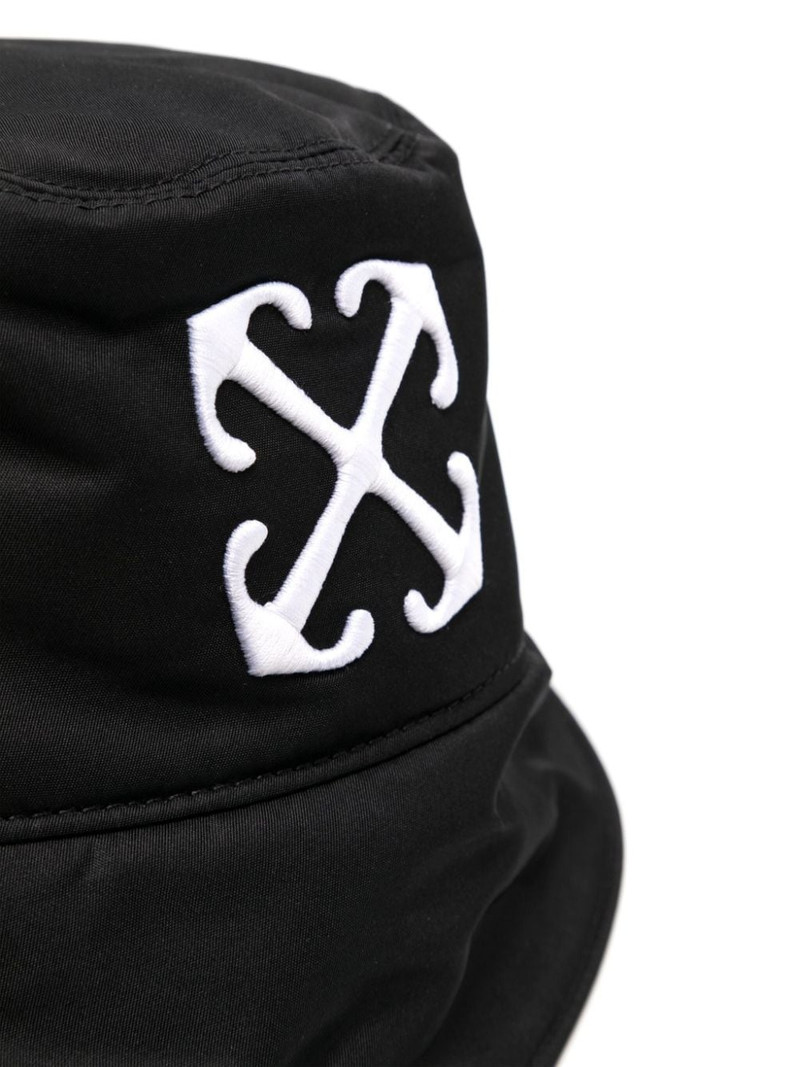 Off-White logo-embroidered bucket hat outlook