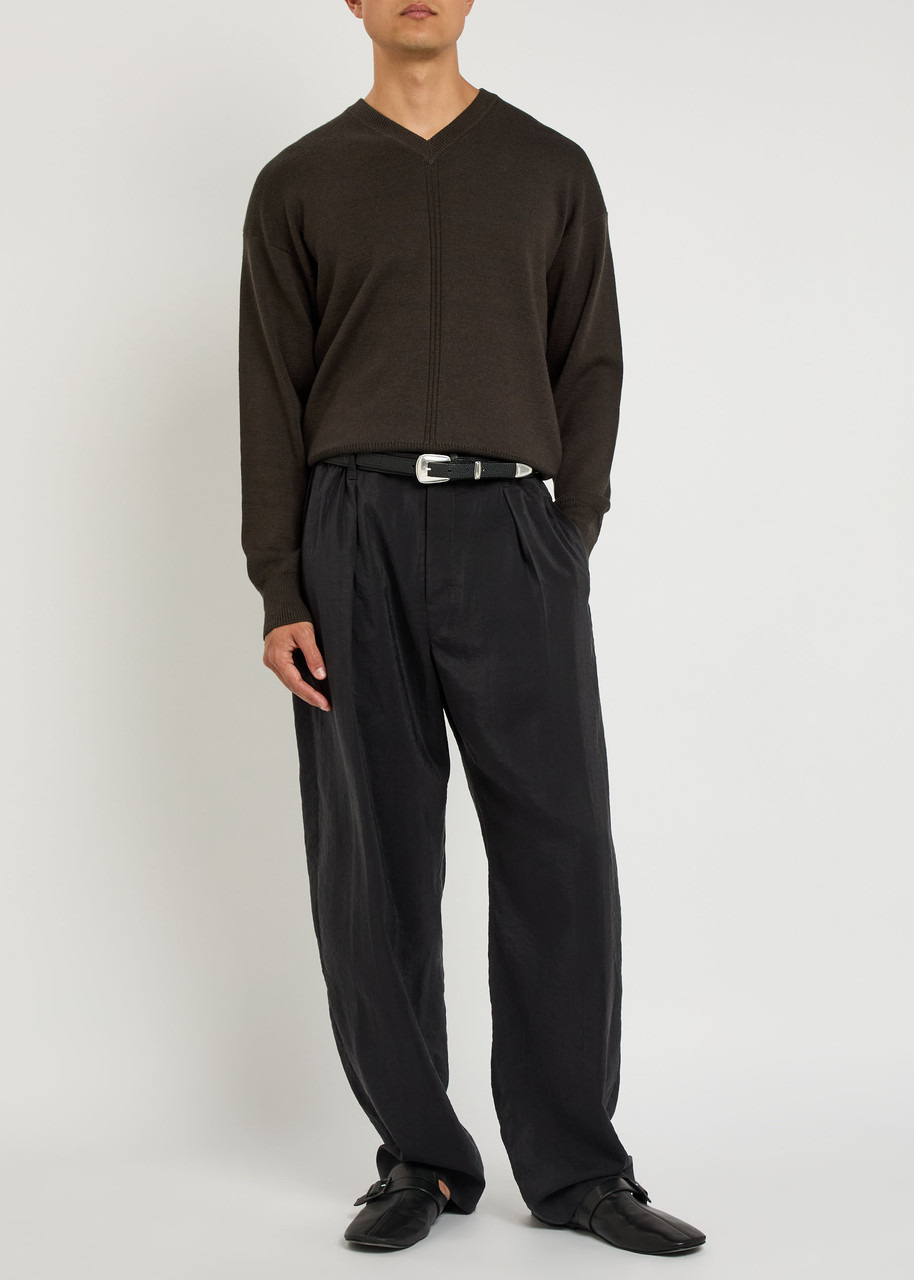 Lemaire V Neck Sweater - 4